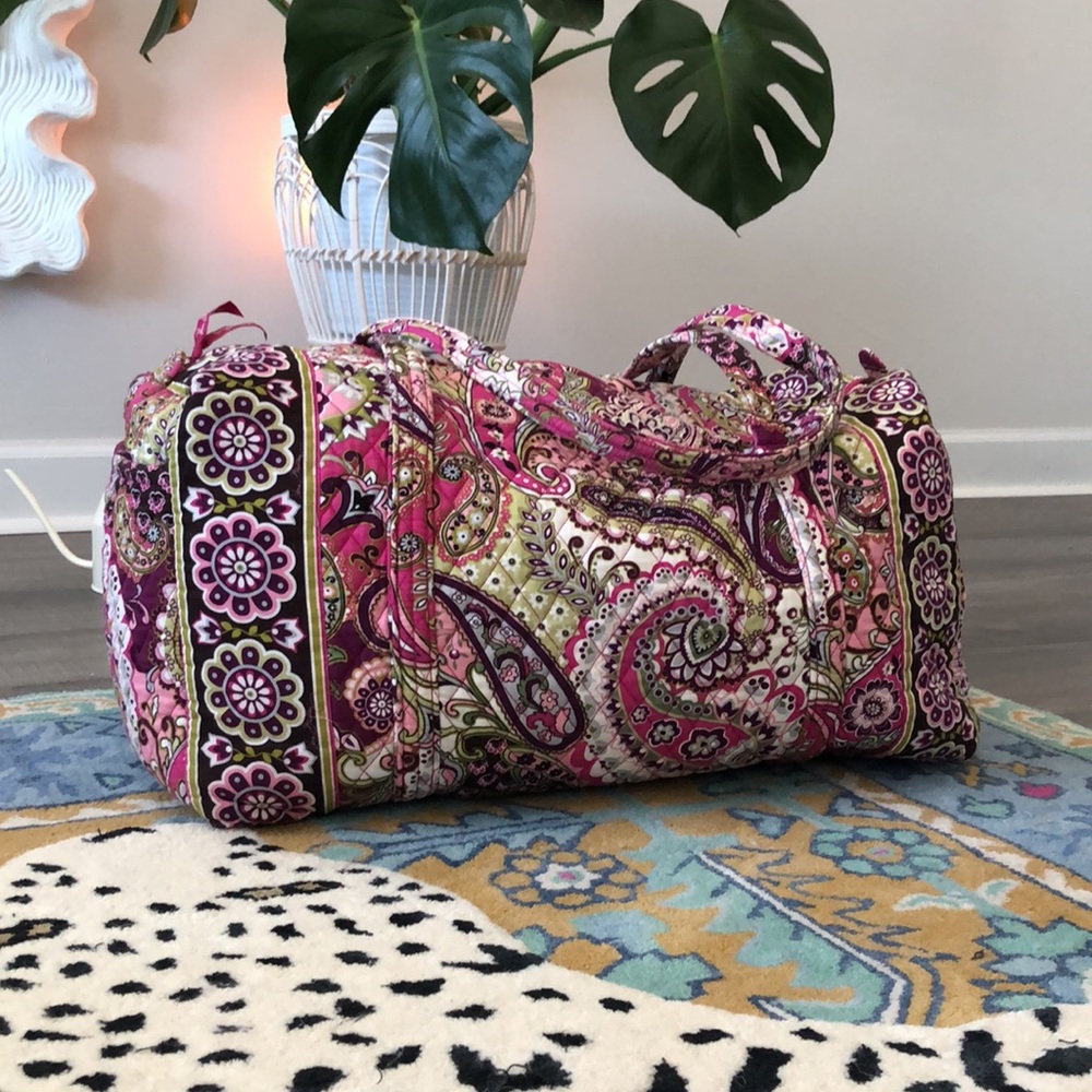 Vera Bradley Very Berry Large Duffel Bag